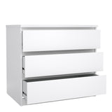 Wooden Chest Of 3 Drawers - Naia