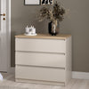 Wooden Chest Of 3 Drawers - Naia