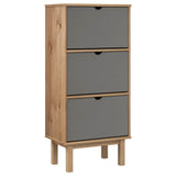 Wooden Chest Of 3 Drawers Narrow - Otta
