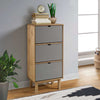 Wooden Chest Of 3 Drawers Narrow - Otta