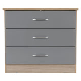 Wooden Chest Of 3 Drawers - Nevada