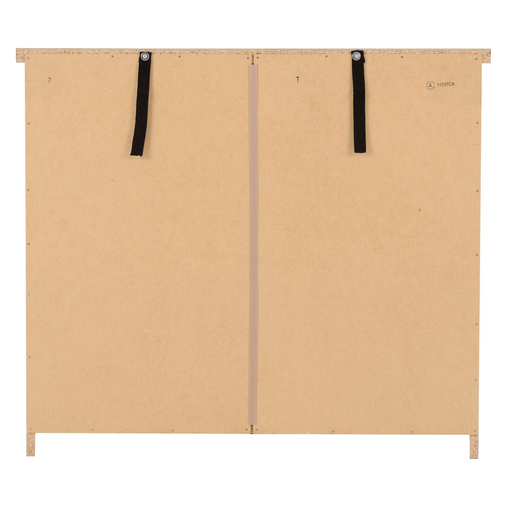 Wooden Chest Of 3 Drawers - Nevada