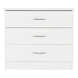 Wooden Chest Of 3 Drawers - Nevada