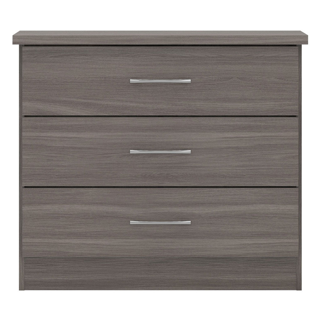 Wooden Chest Of 3 Drawers - Nevada
