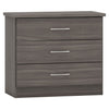 Wooden Chest Of 3 Drawers - Nevada