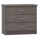 Wooden Chest Of 3 Drawers - Nevada
