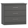 Wooden Chest Of 3 Drawers - Nevada