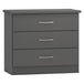 Wooden Chest Of 3 Drawers - Nevada