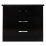 Wooden Chest Of 3 Drawers - Nevada