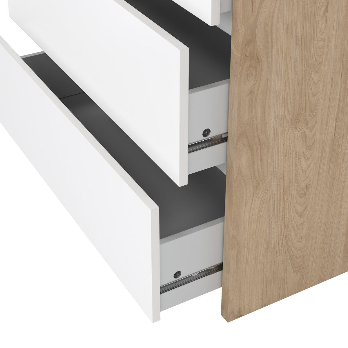 Wooden Chest Of 3 Drawers - Next