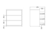 Wooden Chest Of 3 Drawers - Next