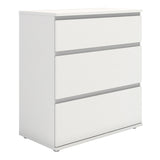 Wooden Chest Of 3 Drawers - Nova