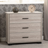 Wooden Chest Of 3 Drawers - Oliver