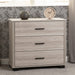Wooden Chest Of 3 Drawers - Oliver