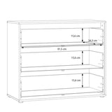 Wooden Chest of 3 Drawers - Orkney