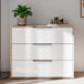 Wooden Chest Of 3 Drawers - Orkney
