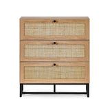 Wooden Chest Of 3 Drawers - Padstow