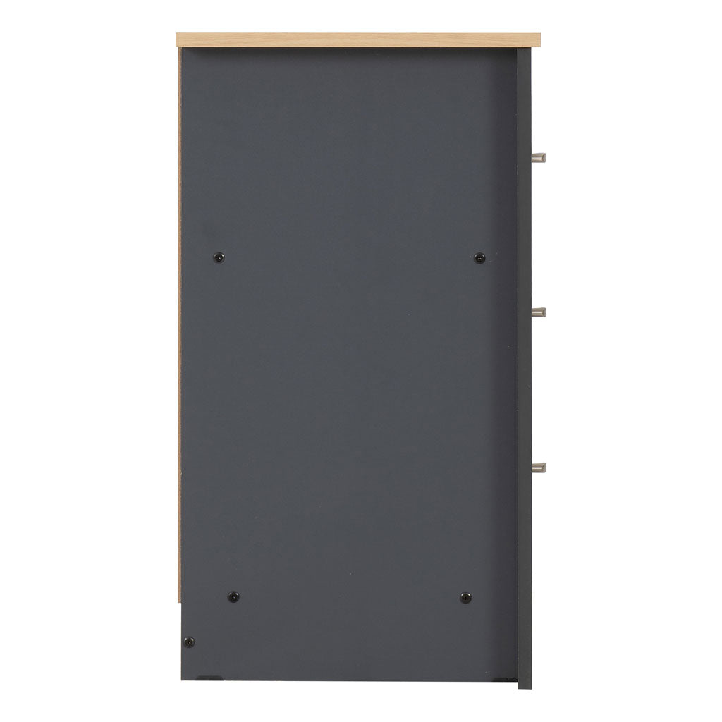 Wooden Chest Of 3 Drawers - Portland