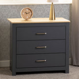 Wooden Chest Of 3 Drawers - Portland