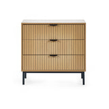 Wooden Chest Of 3 Drawers - Sia