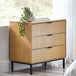 Wooden Chest Of 3 Drawers - Sia