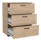 Wooden Chest Of 3 Drawers - Sofia
