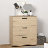 Wooden Chest Of 3 Drawers - Sofia