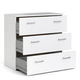 Wooden Chest Of 3 Drawers - Space