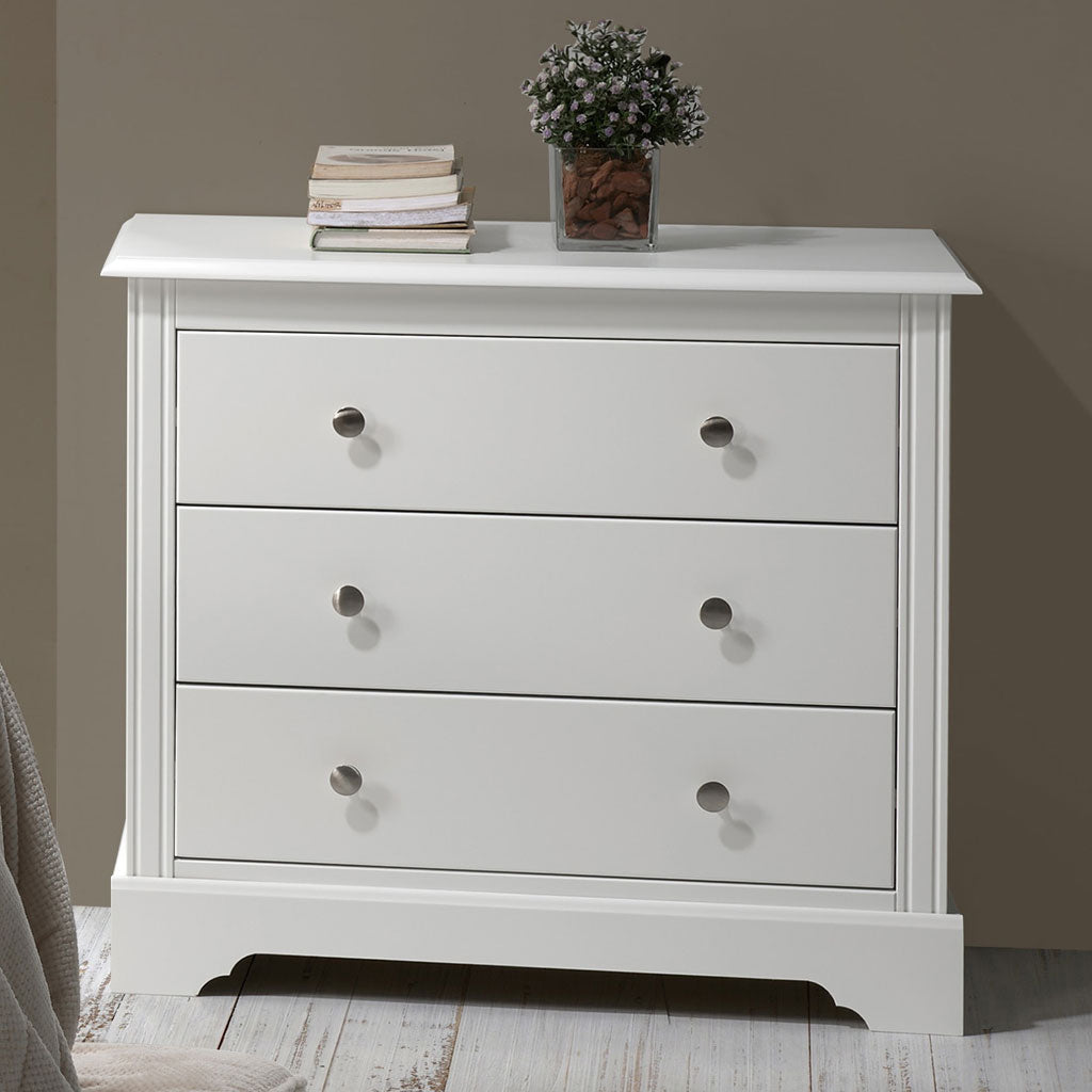 Wooden Chest Of 3 Drawers - Stratford