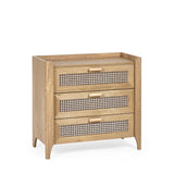 Wooden Chest Of 3 Drawers - Sydney