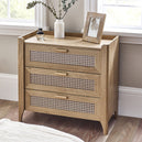 Wooden Chest Of 3 Drawers - Sydney