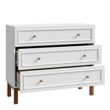 Wooden Chest Of 3 Drawers - Wensley