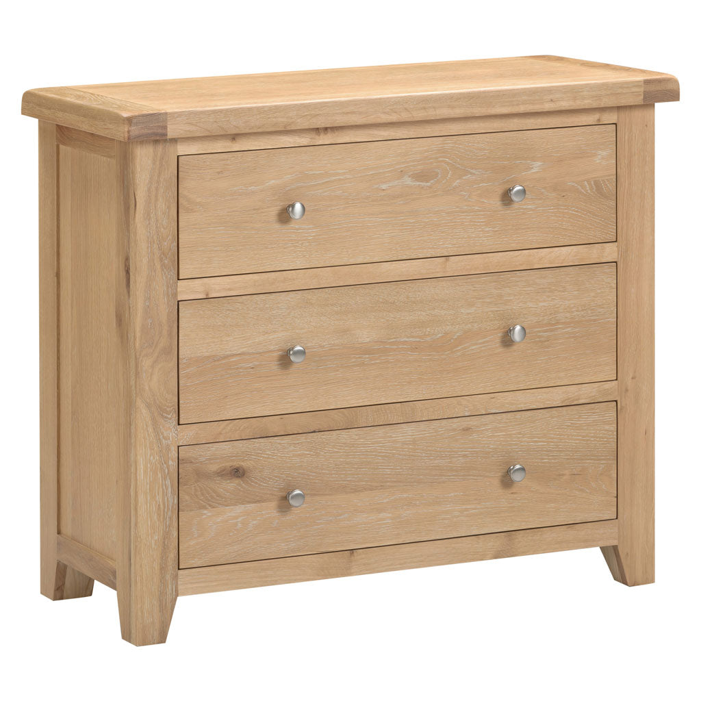 Wooden Chest Of 3 Drawers - Windsor