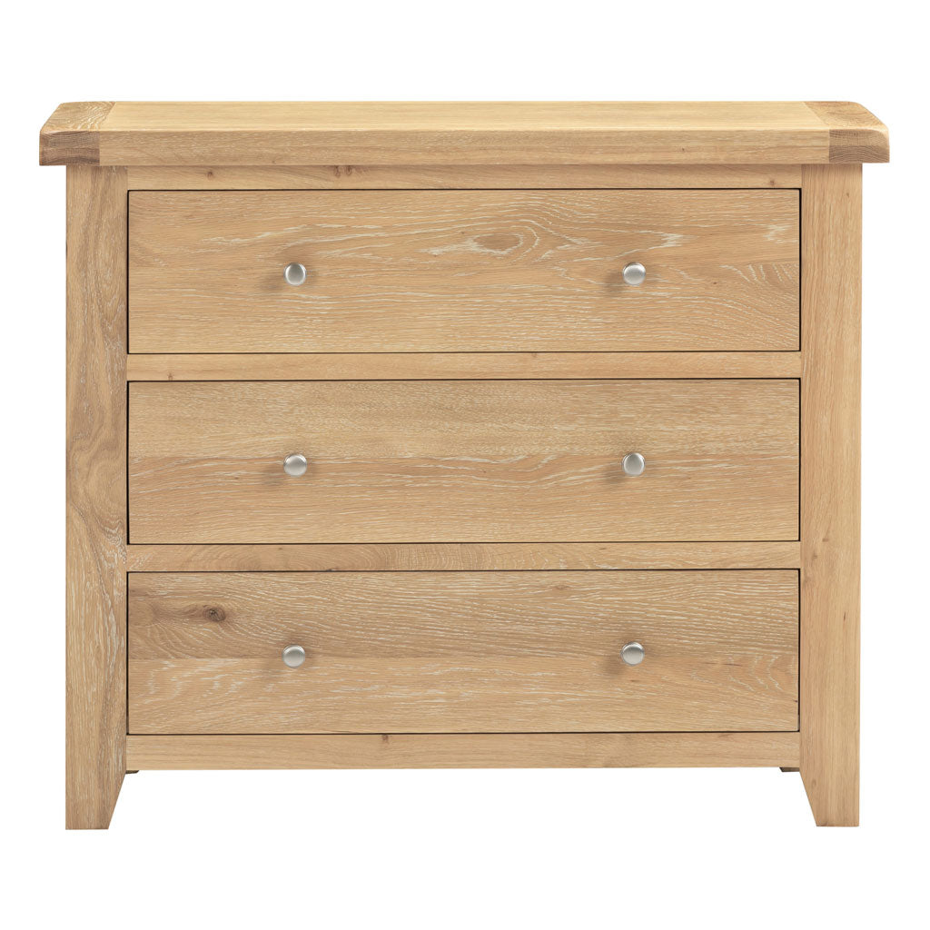 Wooden Chest Of 3 Drawers - Windsor