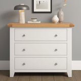 Wooden Chest Of 3 Drawers - Windsor