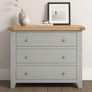 Wooden Chest Of 3 Drawers - Windsor