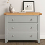 Wooden Chest Of 3 Drawers - Windsor