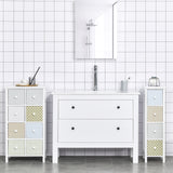 Wooden Chest Of 4 Drawers 25cm Wide - Velmora
