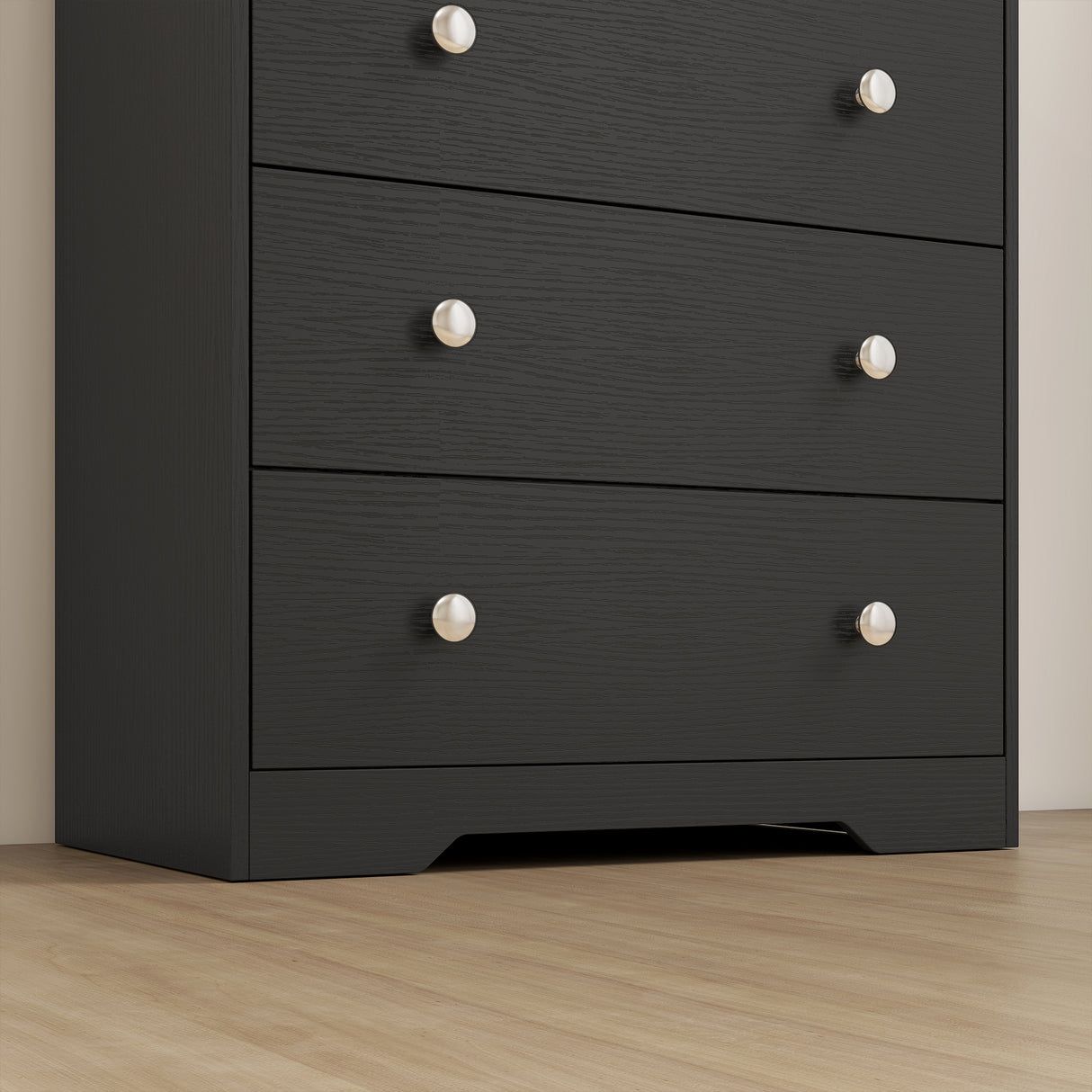 Wooden Chest Of 4 Drawers 60cm W x 37cm D - Velmora