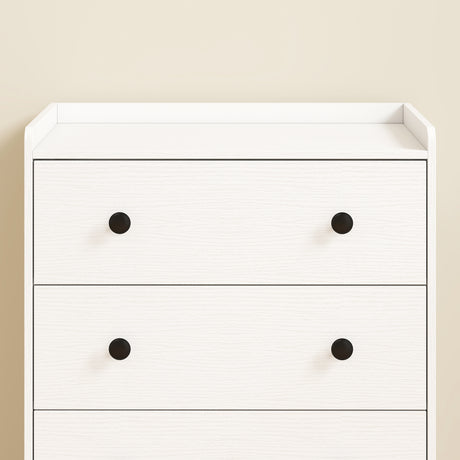 Wooden Chest Of 4 Drawers 60cm W x 37cm D - Velmora