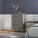 Wooden Chest Of 4 Drawers 60cm Wide - Velmora
