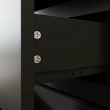 Wooden Chest Of 4 Drawers 80cm H x 55cm W x 34cm D - Velmora