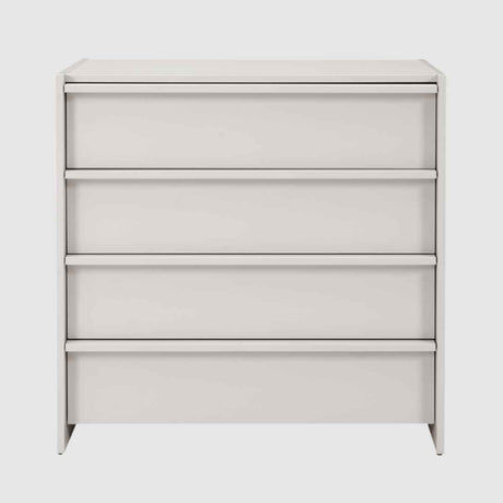 Wooden Chest Of 4 Drawers 80cm Wide - Albion
