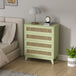 Wooden Chest Of 4 Drawers 80cm Wide - Velmora