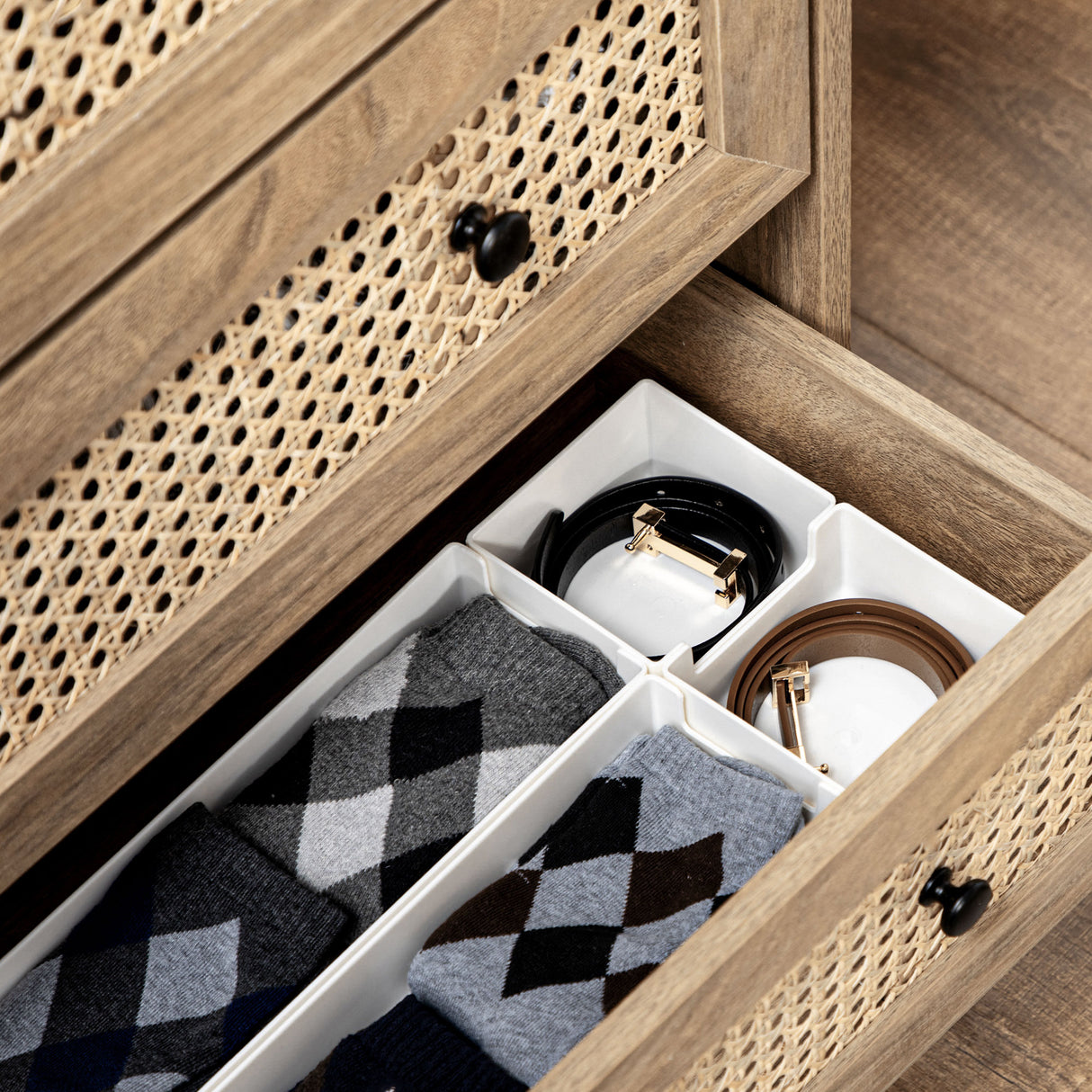 Wooden Chest Of 4 Drawers 80cm Wide - Velmora