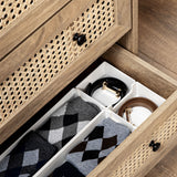 Wooden Chest Of 4 Drawers 80cm Wide - Velmora