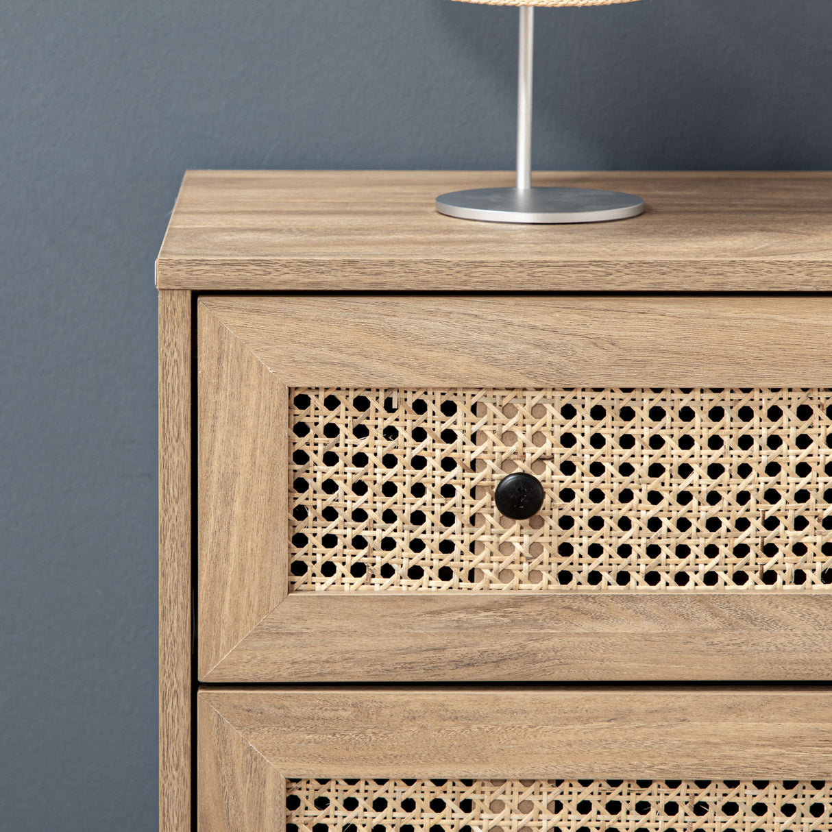 Wooden Chest Of 4 Drawers 80cm Wide - Velmora