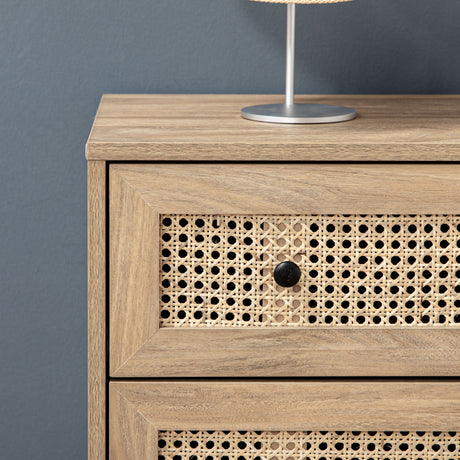 Wooden Chest Of 4 Drawers 80cm Wide - Velmora