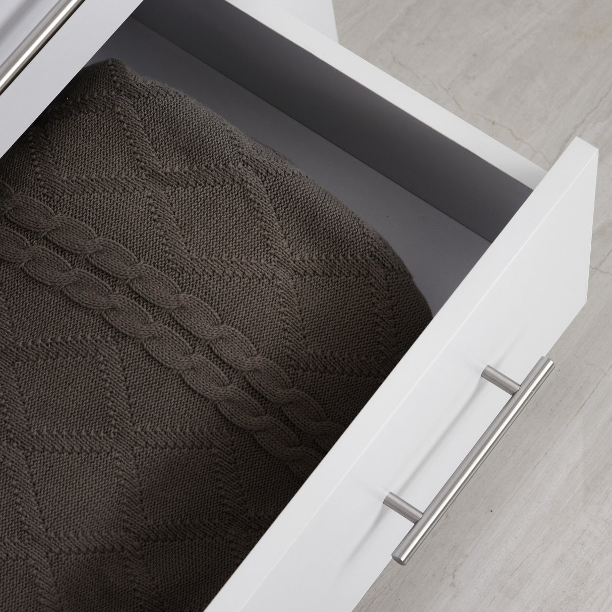 Wooden Chest Of 4 Drawers 90cm Wide - Velmora