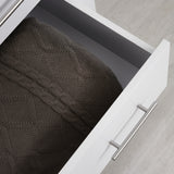 Wooden Chest Of 4 Drawers 90cm Wide - Velmora